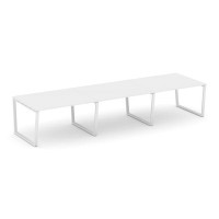 Style Project Fusion SN-6T2.SPRG-054.3 (Белый/Белый) Стол переговорный