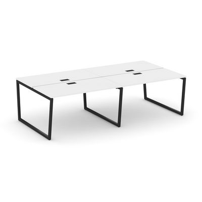 Style Project Fusion SN-4T2.DRS-041 (Белый/Черный) Рабочая станция двухсторонняя