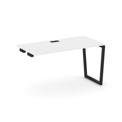 Style Project Fusion SN-4T2.OPRS-024 (Белый/Черный) Стол приставка к опорным элементам