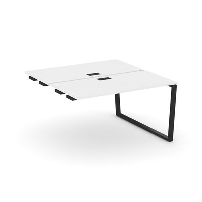 Style Project Fusion SN-6T2.DPRS-022 (Белый/Черный) Стол приставка к опорным элементам