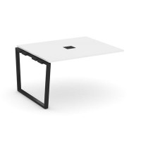 Style Project Fusion SN-6T2.NSPRG-034 (Белый/Черный) Проходной наборный элемент переговорного стола