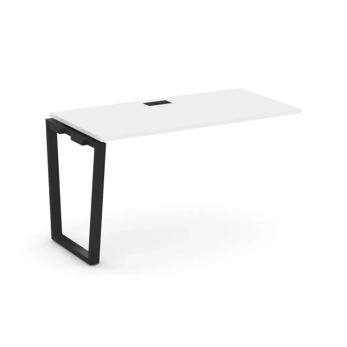 SN-6T2.ONRS-004 Проходной элемент наборный, белый, черный м/к