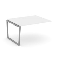 Style Project Fusion SN-4T2.NSPRG-032.3 (Белый/Серый) Проходной наборный элемент переговорного стола