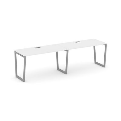 Style Project Fusion SN-4T2.ORS-014 (Белый/Серый) Рабочая станция односторонняя