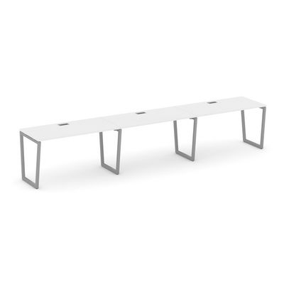 Style Project Fusion SN-4T2.ORS-032 (Белый/Серый) Рабочая станция односторонняя