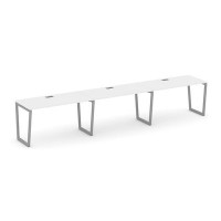 Style Project Fusion SN-4T2.ORS-041 (Белый/Серый) Рабочая станция односторонняя