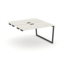 Style Project Fusion SN-4T2.DPRS-023 (Дуб наварра/Антрацит) Стол приставка к опорным элементам