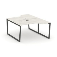 Style Project Fusion SN-4T2.DRPA-022 (Дуб наварра/Антрацит) Рабочая станция эргономичная