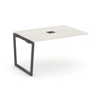 Style Project Fusion SN-4T2.NSPRG-002 (Дуб наварра/Антрацит) Проходной наборный элемент переговорного стола