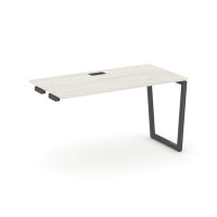 Style Project Fusion SN-4T2.OPRS-022 (Дуб наварра/Антрацит) Стол приставка к опорным элементам