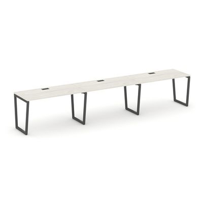 Style Project Fusion SN-4T2.ORS-033 (Дуб наварра/Антрацит) Рабочая станция односторонняя