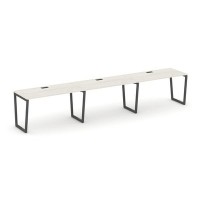 Style Project Fusion SN-4T2.ORS-044 (Дуб наварра/Антрацит) Рабочая станция односторонняя