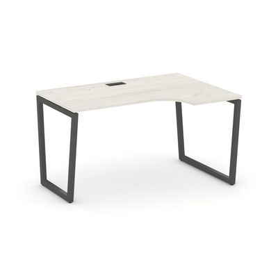 Style Project Fusion SN-4T2.SPA-022(R) (Дуб наварра/Антрацит) Стол рабочий эргономичный