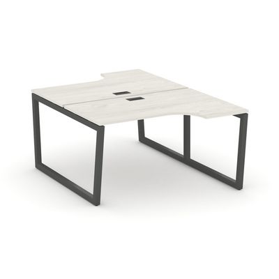 Style Project Fusion SN-5T2.DRPA-012 (Дуб наварра/Антрацит) Рабочая станция эргономичная