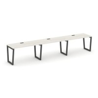 Style Project Fusion SN-5T2.ORS-042 (Дуб наварра/Антрацит) Рабочая станция односторонняя