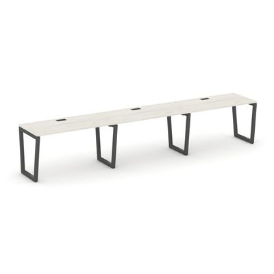 Style Project Fusion SN-5T2.ORS-052 (Дуб наварра/Антрацит) Рабочая станция односторонняя