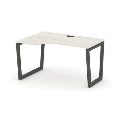 Style Project Fusion SN-5T2.SPA-001(L) (Дуб наварра/Антрацит) Стол рабочий эргономичный
