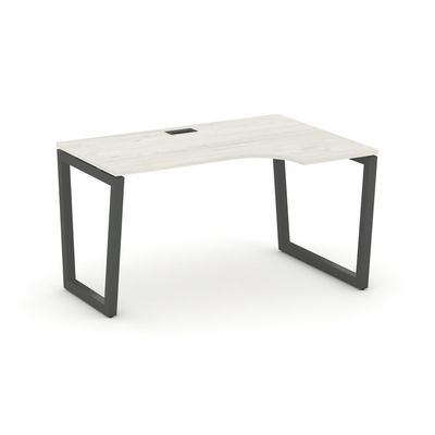 Style Project Fusion SN-5T2.SPA-001(R) (Дуб наварра/Антрацит) Стол рабочий эргономичный