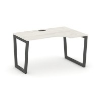 Style Project Fusion SN-5T2.SPA-002(R) (Дуб наварра/Антрацит) Стол рабочий эргономичный