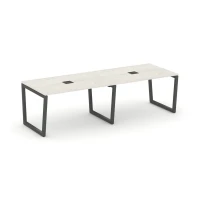 SN-5T2.SPRG-014 (Дуб наварра/Антрацит) Стол переговорный