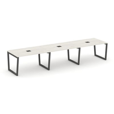 Style Project Fusion SN-5T2.SPRG-024 (Дуб наварра/Антрацит) Стол переговорный