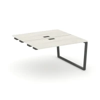 SN-6T2.DPRS-003 (Дуб наварра/Антрацит) Стол приставка к опорным элементам