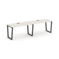 Style Project Fusion SN-6T2.ORS-002 (Дуб наварра/Антрацит) Рабочая станция односторонняя