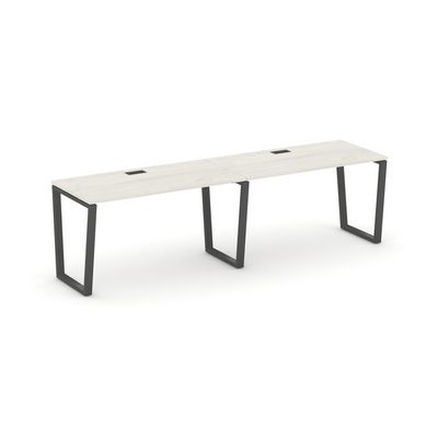 Style Project Fusion SN-6T2.ORS-002 (Дуб наварра/Антрацит) Рабочая станция односторонняя