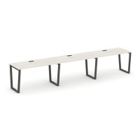 Style Project Fusion SN-6T2.ORS-032 (Дуб наварра/Антрацит) Рабочая станция односторонняя