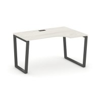 Style Project Fusion SN-6T2.SPA-001(R) (Дуб наварра/Антрацит) Стол рабочий эргономичный