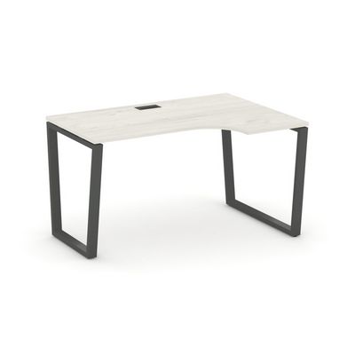 Style Project Fusion SN-6T2.SPA-002(R) (Дуб наварра/Антрацит) Стол рабочий эргономичный