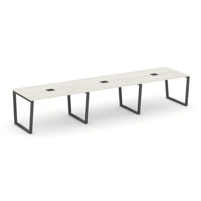 Стайл Проджект Фьюжн SN-6T2.SPRG-021 (Дуб наварра/Антрацит) Стол переговорный