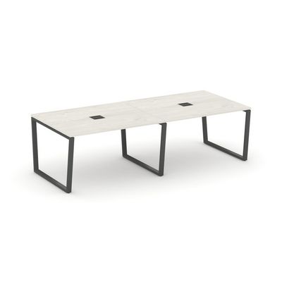 Style Project Fusion SN-6T2.SPRG-044 (Дуб наварра/Антрацит) Стол переговорный