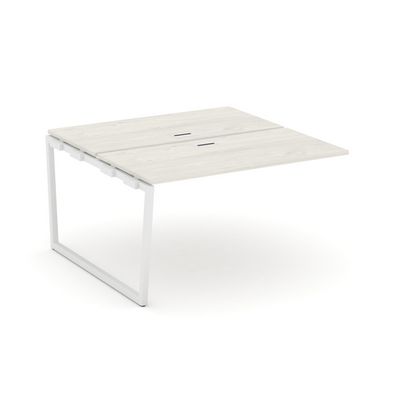 Style Project Fusion SN-4T2.DNRS-013 (Дуб наварра/Белый) Проходной наборный элемент