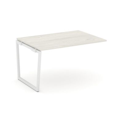 Style Project Fusion SN-4T2.NSPRG-001.3 (Дуб наварра/Белый) Проходной наборный элемент переговорного стола