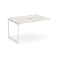 Style Project Fusion SN-4T2.NSPRG-003 (Дуб наварра/Белый) Проходной наборный элемент переговорного стола