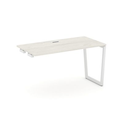Style Project Fusion SN-4T2.OPRS-011 (Дуб наварра/Белый) Стол приставка к опорным элементам