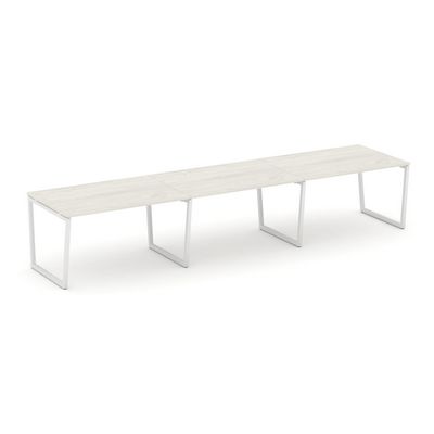 Style Project Fusion SN-4T2.SPRG-022.3 (Дуб наварра/Белый) Стол переговорный
