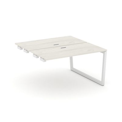 Style Project Fusion SN-5T2.DPRS-011 (Дуб наварра/Белый) Стол приставка к опорным элементам