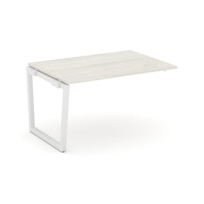 Style Project Fusion SN-5T2.NSPRG-001.3 (Дуб наварра/Белый) Проходной наборный элемент переговорного стола