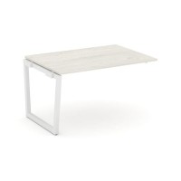 Style Project Fusion SN-5T2.NSPRG-002.3 (Дуб наварра/Белый) Проходной наборный элемент переговорного стола