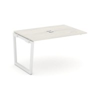 Style Project Fusion SN-5T2.NSPRG-003 (Дуб наварра/Белый) Проходной наборный элемент переговорного стола