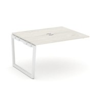 Style Project Fusion SN-5T2.NSPRG-032 (Дуб наварра/Белый) Проходной наборный элемент переговорного стола