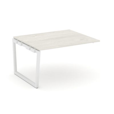 Style Project Fusion SN-5T2.NSPRG-032.3 (Дуб наварра/Белый) Проходной наборный элемент переговорного стола