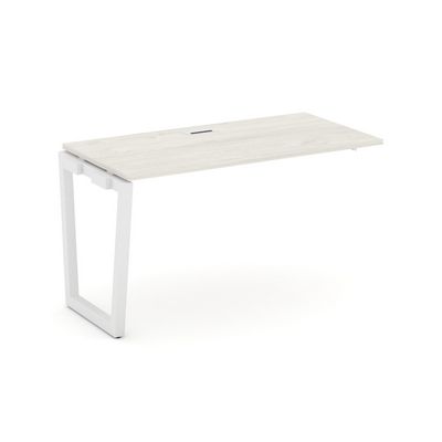 Style Project Fusion SN-5T2.ONRS-021 (Дуб наварра/Белый) Проходной наборный элемент