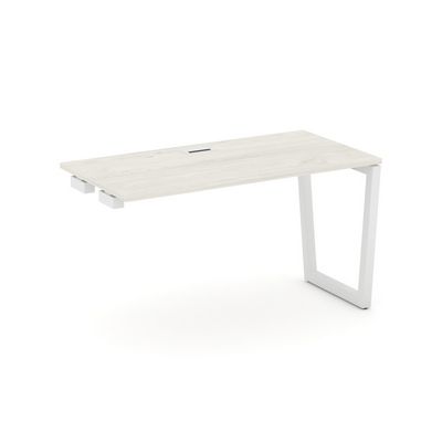Style Project Fusion SN-5T2.OPRS-021 (Дуб наварра/Белый) Стол приставка к опорным элементам
