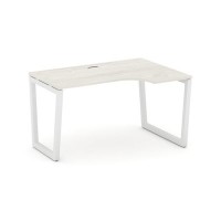 Style Project Fusion SN-5T2.SPA-001(R) (Дуб наварра/Белый) Стол рабочий эргономичный