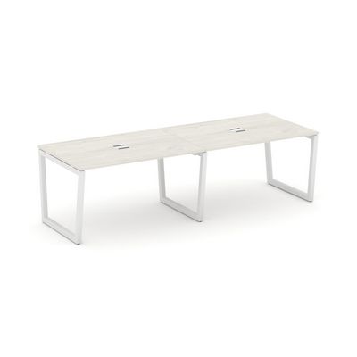 Style Project Fusion SN-5T2.SPRG-013 (Дуб наварра/Белый) Стол переговорный