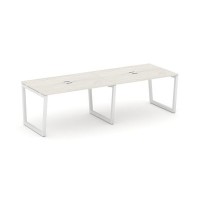 Style Project Fusion SN-5T2.SPRG-014 (Дуб наварра/Белый) Стол переговорный