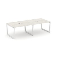 Style Project Fusion SN-5T2.SPRG-043 (Дуб наварра/Белый) Стол переговорный